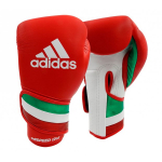 Перчатки боксерские Adidas ADISPEED, цвет красно-бело-зелёный